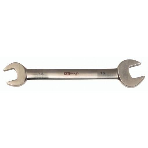 KS Tools 965.0114 965.0114 oboustranný plochý klíč Délka klíče (cm) (jen pro nadpis) 14 - 15 mm