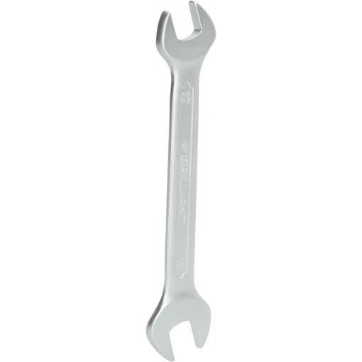 Brilliant Tools BT010903 BT010903 oboustranný plochý klíč Délka klíče (cm) (jen pro nadpis) 12 - 13 mm