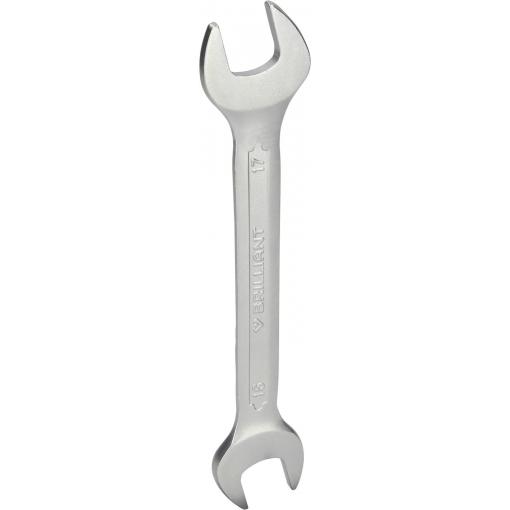 Brilliant Tools BT010905 BT010905 oboustranný plochý klíč Délka klíče (cm) (jen pro nadpis) 16 - 17 mm