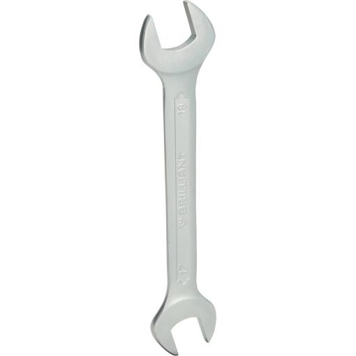 Brilliant Tools BT010907 BT010907 oboustranný plochý klíč Délka klíče (cm) (jen pro nadpis) 17 - 19 mm