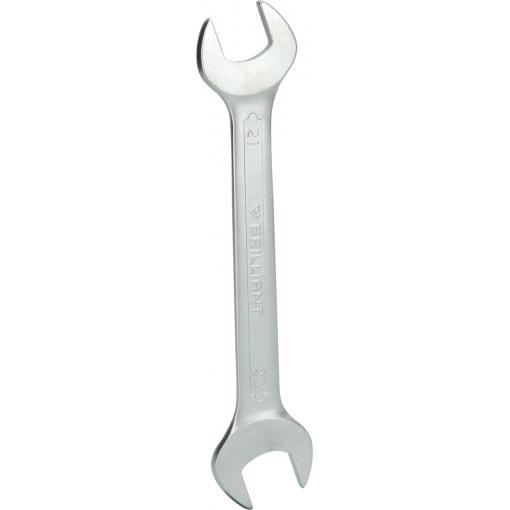 Brilliant Tools BT010910 BT010910 oboustranný plochý klíč Délka klíče (cm) (jen pro nadpis) 21 - 23 mm