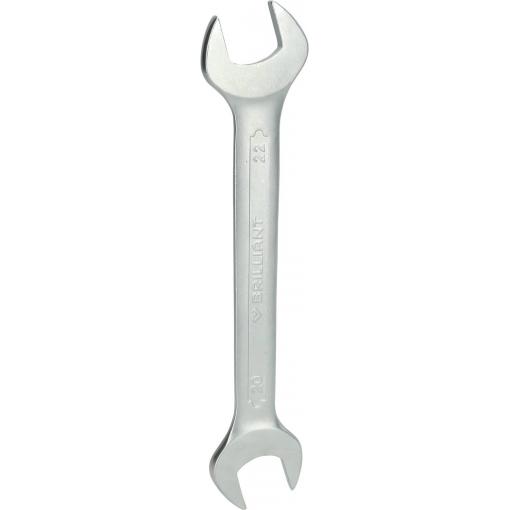 Brilliant Tools BT010909 BT010909 oboustranný plochý klíč Délka klíče (cm) (jen pro nadpis) 20 - 22 mm