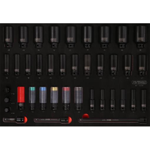 KS Tools 811.0039 sada nástrčných hlavic, 1/2 , 39dílná, 811.0039