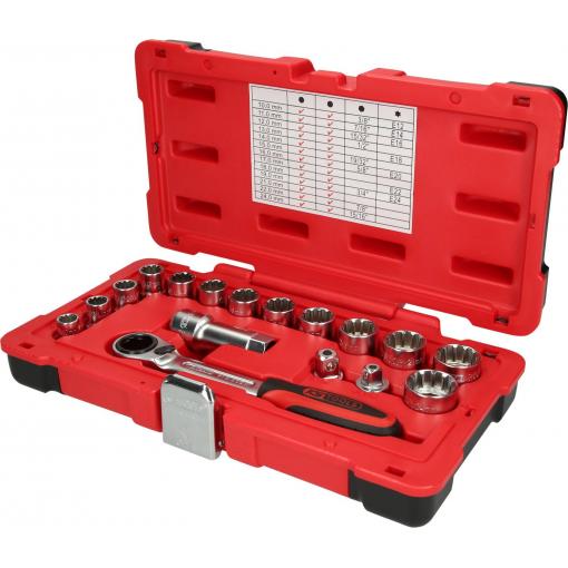 KS Tools 916.4050 sada nástrčných hlavic, 916.4050