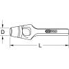 KS Tools 1292011 výsečník 11 mm