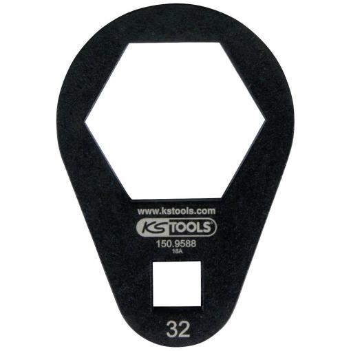 KS Tools 1509588 Klíč na krabice 32 mm
