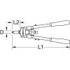 KS Tools 1509633 Univerzální nýtovací kleště, 510 mm