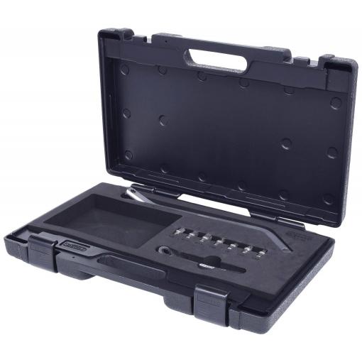 KS Tools 1402180 Sada klíčů k panty a stopových nástrčných klíčů, 9 ks