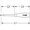 KS Tools 117.0555 šroubovák Torx Velikost šroubováku T 27 1 ks