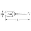 KS Tools 117.1169 1171169 Protidržák drátu Délka klíče (cm) (jen pro nadpis) 15 - 40 mm