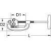 KS Tools 1101000 řezák trubek