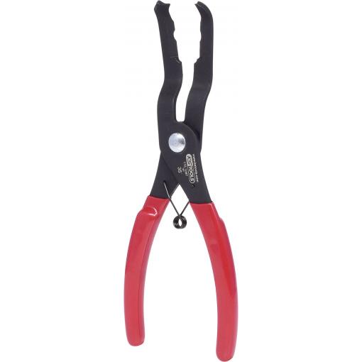 KS Tools 1151087 Kleště na klipsu, konec kleští 35°, 190 mm