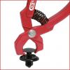 KS Tools 1151097 Nýtované uvolňovací kleště, červené, zahnuté, 100 mm