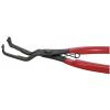 KS Tools 1151088 Kleště na klipsu, konec kleští 80°, 200 mm