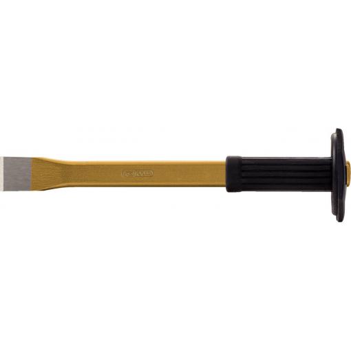 KS Tools Zednický sekáč s ruční ochrannou rukojetí, plochý oválný, 33 x 800 mm 1620208
