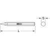KS Tools Špičatý nástavec, 8-hranný, 20 x 1000 mm 1620239