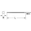 KS Tools 1610324 Pilník Délka 150 mm 1 ks