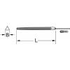 KS Tools 1610424 Pilník Délka 150 mm 1 ks