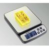 VOLTCRAFT DS-50S stolní váha Max. váživost 50 kg Rozlišení 1 g na baterii, přes napájecí zdroj do zásuvky (volitelné) stříbrná