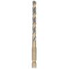 DEWALT DT20608-QZ DT20608-QZ HSS-G kovový spirálový vrták 1 ks 6 mm Celková délka 102 mm chráněný proti korozi šestihranná 1 ks