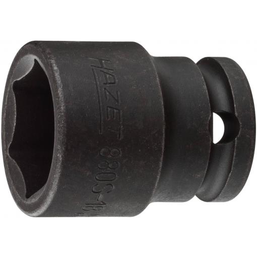 Hazet 880S-18 vnější šestihran vložka zástrčného klíče nárazového šroubováku 18 mm 3/8