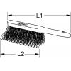 KS Tools 963.9587 drátěný kartáč hliník, bronz 310 mm 1 ks