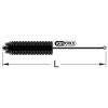 KS Tools Válcový kartáč BRONZEplus, drát, zvlněný, 300 mm 963.9594 9639594 1 ks