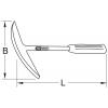 KS Tools 9639611 Ruční špičák 420 mm 1500 Hmotnost hlavy 1500 g