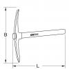 KS Tools 9639623 krumpáč