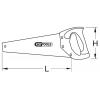 KS Tools 962.9036 9629036 ruční pila 700 mm