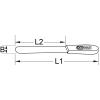 KS Tools 9639515 špachtle (d x š) 260 mm x 25 mm