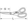KS Tools 1180067 univerzální nůžky 220 mm