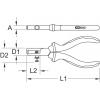KS Tools 117.1114, 1171114, odizolovací kleště