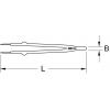 KS Tools 1171627 Pinzeta, plochá, 130 mm