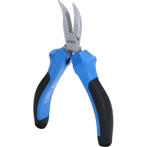 Brilliant Tools BT067607 ploché jehlové kleště 45° zahnuté 13 cm