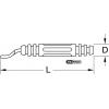KS Tools 1035005 Ruční odhrotovač 1 ks