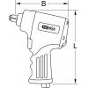 KS Tools 515.3855 5153855 pneumatický rázový šroubovák Typ uchycení nástroje: vnější čtyřhran 3/8 (10 mm) Točivý moment (max.): 1390 Nm