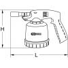 KS Tools 903.5901 plynový hořák 650 °C 1 ks