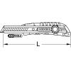 KS Tools 9072141 Komfortní odlamovací nůž, 200 mm, čepel 18 x 100 mm 1 ks