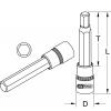 KS Tools 9111566 911.1566 Nástrčný klíč