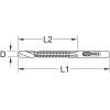 KS Tools 3320333 332.0333 ocel frézovací vrták na kov 8 mm 1 ks