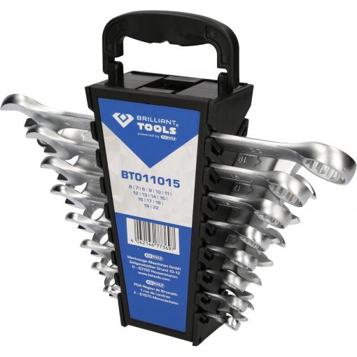 Brilliant Tools BT011015 BT011015 sada očkoplochých klíčů Délka klíče (cm) (jen pro nadpis) 8 - 53 mm