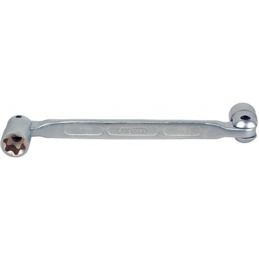 KS Tools 517.0334 5170334 dvojitá otočná hlava klíče Typ zakončení vnější T profil 255 mm 1 ks