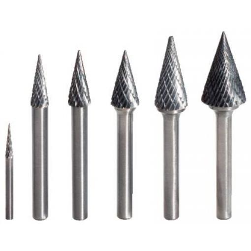 KS Tools 5153271 frézovací kolík , tvrdokov, Délka 38.5 mm, Vnější Ø 3 mm