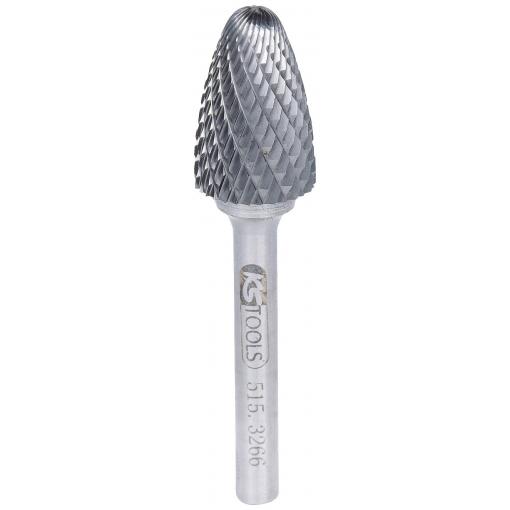 KS Tools 5153266 frézovací kolík , tvrdokov, Délka 70 mm, Vnější Ø 6 mm