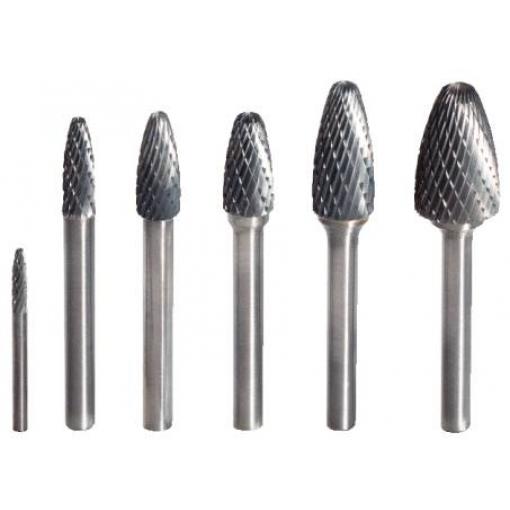 KS Tools 5153262 frézovací kolík , tvrdokov, Délka 61 mm, Vnější Ø 6 mm