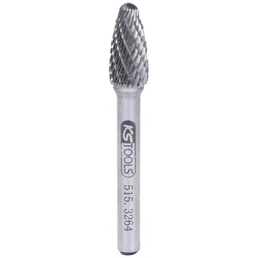 KS Tools 5153264 frézovací kolík , tvrdokov, Délka 65 mm, Vnější Ø 6 mm