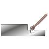 KS Tools 5153284 frézovací kolík , tvrdokov, Délka 54 mm, Vnější Ø 6 mm