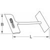 KS Tools 9639575 Škrabka na deskovou trubku 75 mm