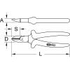 KS Tools 964.1601 9641601 boční štípací kleště 150 mm